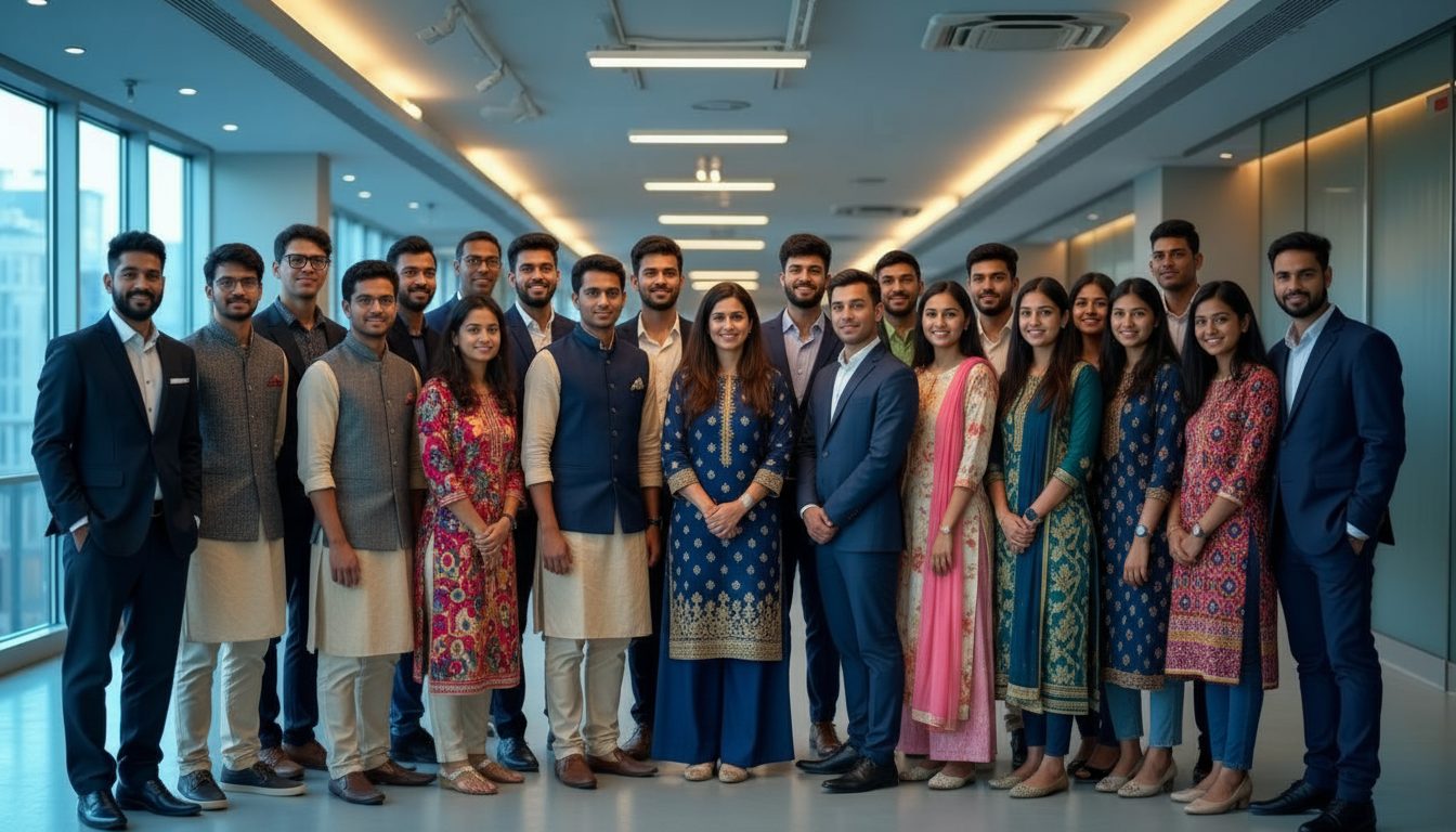 Group photo of successful IT training batch at Nexson IT Academy Hyderabad
